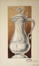 Design of a Wine Jug. (Series The Dowry of Grand Princess Maria Pavlovna), 1907-1908. Artist: Carl Edvard Bolin company