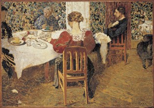 A table (Le Dejeuner), 1892. Artist: Vuillard, Édouard (1868-1940)