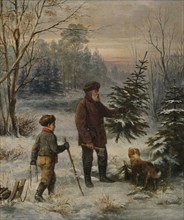 Before Christmas . Artist: Krüger, Franz (1797-1857)