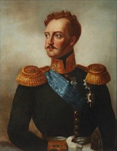 Portrait of Count Alexander von Benckendorff (1783-1844). Artist: Krüger, Franz (1797-1857)
