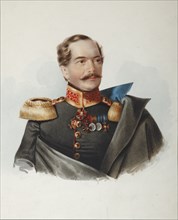 Portrait of Count Dmitri Alexeevich Shcherbatov (1818-1881), 1849. Artist: Klünder, Alexander Ivanovich (1802-1875)