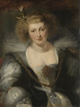 Hélène Fourment, c. 1635. Artist: Rubens, Peter Paul, (School)