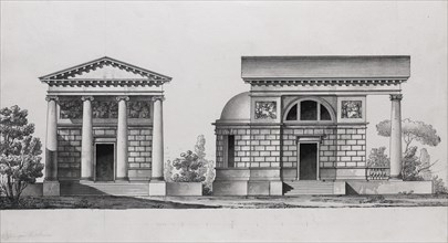 Church Design for the Tutomlin Family . Artist: Quarenghi, Giacomo Antonio Domenico (1744-1817)