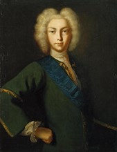 Portrait of the Tsar Peter II of Russia (1715-1730), 18th century. Artist: Anonymous