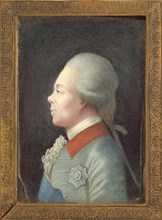 Portrait of Grand Duke Pavel Petrovich (1754-1801), 1780s. Artist: Anonymous