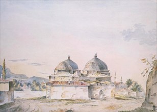 Baths at Bakhchisaray, 1787. Artist: Hadfield, William (active End of 18th cen.)