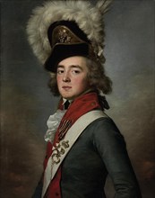Portrait of Count Valerian Aleksandrovich Zubov (1771-1804), 1791-1792. Artist: Voille, Jean Louis (1744-after 1803)