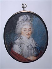 Portrait of Princess Darya Petrovna Saltykova (1739-1802), née Chernysheva, 1794. Artist: Ritt, Augustin Christian (1765-1799)