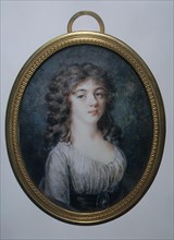 Portrait of Countess Yelizaveta Borisovna Shakhovskaya (1773-1796), 1794. Artist: Ritt, Augustin Christian (1765-1799)