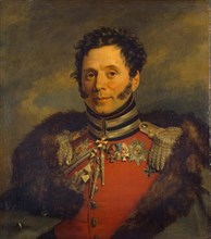Portrait of General Nikolai Ivanovich Depreradovich (1767-1843), before 1825. Artist: Dawe, George (1781-1829)