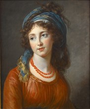 Portrait of Aglaé de Gramont, née de Polignac (1768-1812), 1794. Artist: Vigée-Lebrun, Marie Louise Elisabeth (1755-1842)