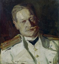 Portrait of Vladimir Arkadievich Telyakovsky (1860-1924), 1901. Artist: Korovin, Konstantin Alexeyevich (1861-1939)