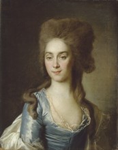 Portrait of Tatyana Petrovna Raznatovskaya, née Rezvaya, 1781. Artist: Levitsky, Dmitri Grigorievich (1735-1822)