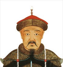 Portrait of Kublai Khan (1215-1294), 13th century. Artist: Anonymous