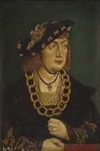 Portrait of Frederick III (1415-1493), Holy Roman Emperor, Late 15th century. Artist: Wertinger, Hans, von (ca. 1465-1533)