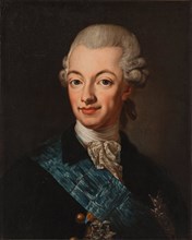 Portrait of Gustav III of Sweden, c. 1790. Artist: Pasch, Lorenz II (1733-1805)