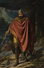 Witteric, Visigothic King, Mid of the 19th century. Artist: Soriano Murillo, Benito (1827-1891)