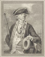 Admiral Jan Hendrik van Kinsbergen (1735-1819), Count of Doggersbank, 1781. Artist: Vinkeles, Reinier (1741-1816)