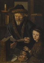 Philosopher and the Young Child. Artist: Woutersz., called Stap, Jan (1599-1663)