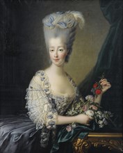 Princess Maria Theresa of Savoy (1756-1805), Countess of Artois. Artist: Gautier Dagoty, Jean-Baptiste André (1740-1786)