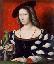 Portrait of Marguerite of Navarre, c. 1527. Artist: Clouet, Jean (c. 1485-1541)