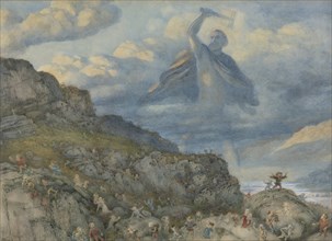 Thor and the Dwarves, 1878. Artist: Doyle, Richard (1824-1883)