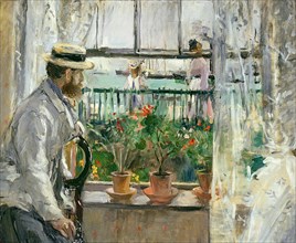 Eugène Manet on the Isle of Wight, 1875. Artist: Morisot, Berthe (1841-1895)