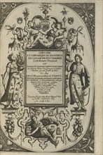 Title page of the Histoire et Chronique de Provence, 1614. Artist: Nostredame, César de (1553-1629)