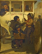 Colored People Not Allowed on This Line, 1863. Artist: Brown, John George (1831-1913)