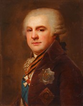 Portrait of Count Alexander Nikolayevich Samoylov (1744-1814), after 1796. Artist: Lampi, Johann-Baptist von, the Elder (1751-1830)
