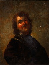 Rembrandt Laughing, 1658. Artist: Schalcken, Godfried Cornelisz (1643-1706)