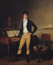 Portrait of the composer François-Adrien Boieldieu (1775-1834), 1800. Artist: Boilly, Louis-Léopold (1761-1845)