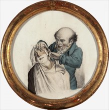 Skilful barber, 1823. Artist: Boilly, Louis-Léopold (1761-1845)