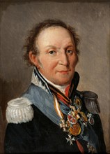 Portrait of Field Marshal Count Ludwig Adolf Peter of Sayn-Wittgenstein-Ludwigsburg (1769-1843). Artist: Boilly, Louis-Léopold (1761-1845)