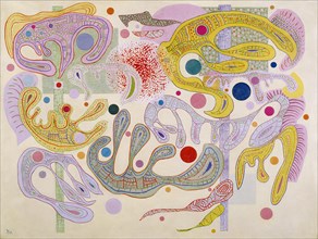 Capricious Forms (Formes capricieuses), 1937. Artist: Kandinsky, Wassily Vasilyevich (1866-1944)