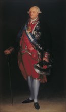 Charles IV in the Uniform of Colonel of the Guardias de Corps, 1800. Artist: Goya, Francisco, de (1746-1828)