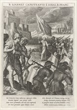 Saint John of Capistrano leads the Christian forces in the siege of Belgrade, 1615. Artist: Kager, Johann Matthias (1575-1634)