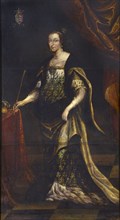 Queen Jadwiga of Poland, ca 1676. Artist: Trycjusz (Tricius or Tretko), Jan (ca 1620-1692)