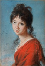 Portrait of Princess Teresa Czartoryska (1785-1868), 1800. Artist: Vigée-Lebrun, Marie Louise Elisabeth (1755-1842)