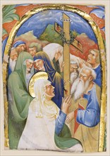The Finding of the Holy Cross. From an manuscript Gradual, c.1420. Artist: Master of the Murano Gradual (active ca 1430-1460)