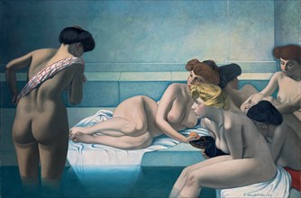 The Turkish Bath. Artist: Vallotton, Felix Edouard (1865-1925)