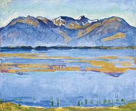Montana landscape with Becs de Bosson and Vallon de Réchy, 1915. Artist: Hodler, Ferdinand (1853-1918)