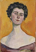 Potrait of Clara Pasche-Battié, 1914. Artist: Hodler, Ferdinand (1853-1918)