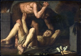 Cain and Abel, c. 1610. Artist: Guidotti, Paolo (il Cavalier Borghese) (1560-1629)
