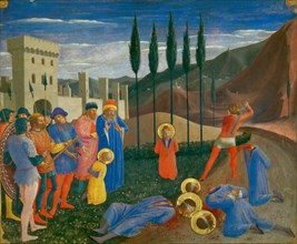 The Beheading of Saint Cosmas and Saint Damian, c. 1440. Artist: Angelico, Fra Giovanni, da Fiesole (ca. 1400-1455)