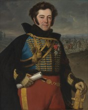 Portrait of Auguste-Frédéric Bonamour, marquis de Talhouët (1788-1842). Artist: Vernet, Horace (1789-1863)