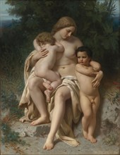 The first quarrel (Cain and Abel), 1861. Artist: Bouguereau, William-Adolphe (1825-1905)