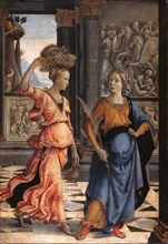 Judith with her maidservant, 1489. Artist: Ghirlandaio, Domenico (1449?1494)