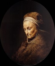 Portrait of Rembrandt's Mother. Artist: Dou, Gerard (Gerrit) (1613-1675)