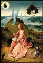 Saint John the Evangelist on Patmos, c. 1505. Artist: Bosch, Hieronymus (c. 1450-1516)